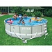 Каркасный круглый бассейн Intex 26718 (366X122 см) Prism Frame Pool 