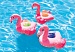 Подстаканник, плавающая надувная  подставка Intex 57500 3шт - держатель под напитки Фламинго 