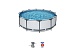 Каркасный круглый бассейн Steel Pro Bestway Max 56260 (366х100 см)  