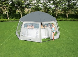Павильон - Купол - тент,   Bestway 58612 (600x600x295 см) шатер мобильный для бассейна 