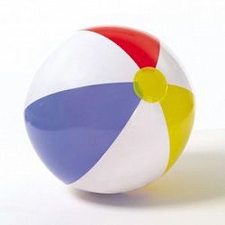 Мяч надувной "Цветные Полоски" Intex 59020