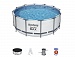 Каркасный круглый бассейн Steel Pro Pool Bestway 5612X  (427х122 см)
