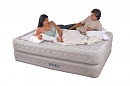 Надувная кровать-матрас Intex 64490 (152х203х51см) Fiber-Tech Supreme Air-Flow Bed 220в 