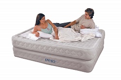   Intex 64490 (15220351) Fiber-Tech Supreme Air-Flow Bed 220 