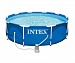 Каркасный круглый бассейн Intex 28202 (305х76 см) Metal Frame Pool 